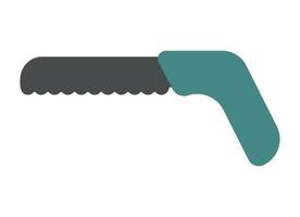 gardening hacksaw tool vector