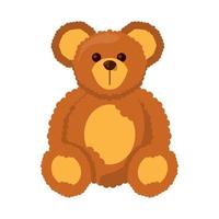 bear teddy toy vector