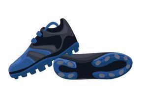 football soccer shoes vector