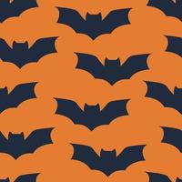 Halloween pattern seamless, For use scrapbook digital paper, Textile print, Page fill. Bats vector