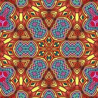 Colorful Mandala Flowers Pattern Boho Symmetrical 855 photo