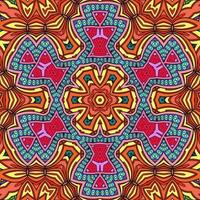 Colorful Mandala Flowers Pattern Boho Symmetrical 822 photo