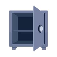 safe security box open vector