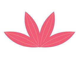 pink lotus flower vector