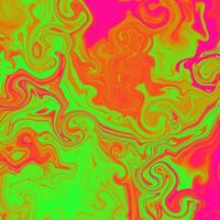 Liquid abstract background with oil painting streaks. Colorful marble background watercolor. photo