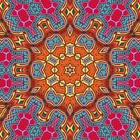 Colorful Mandala Flowers Pattern Boho Symmetrical 924 photo