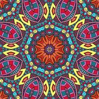 Colorful Mandala Flowers Pattern Boho Symmetrical 288 photo