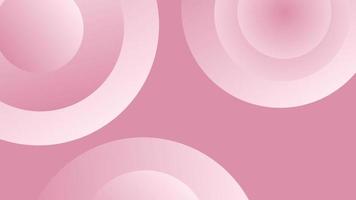 Geometric gradient background of pacific pink colored circle shape. Pacific pink color theme. Presentation background design. photo