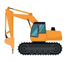 hydro hammer vehicle construction vector