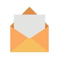 envelope mail open vector