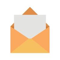 envelope mail open vector