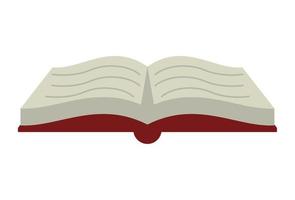red book open vector