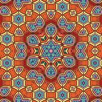 Colorful Mandala Flowers Pattern Boho Symmetrical 875 photo