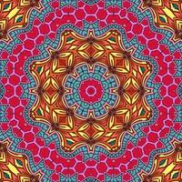 Colorful Mandala Flowers Pattern Boho Symmetrical 941 photo