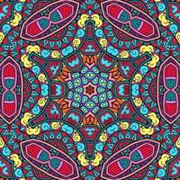 Colorful Mandala Flowers Pattern Boho Symmetrical 551 photo