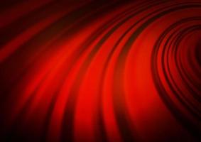Dark Red, Yellow vector glossy bokeh pattern.