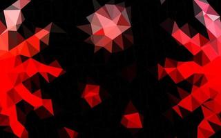 Light Red vector polygon abstract backdrop.