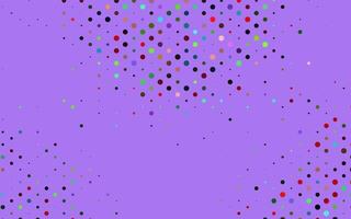 Light Multicolor, Rainbow vector cover with spots.