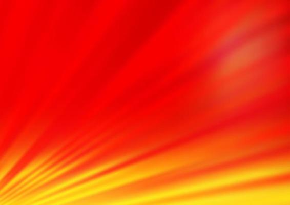 Light Red, Yellow vector modern bokeh pattern.
