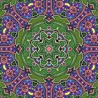 Colorful Mandala Flowers Pattern Boho Symmetrical 285 photo