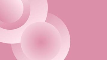 Geometric gradient background of pacific pink colored circle shape. Pacific pink color theme. Presentation background design. photo