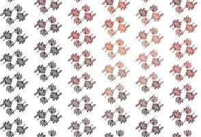 Light Red vector sketch pattern.