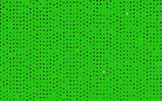 Dark Green vector pattern with spheres.