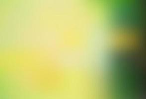 Light Green, Yellow vector blurred bright background.