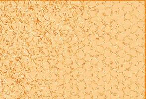 Light yellow, orange vector pattern with spheres.