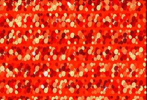 Light Red vector pattern with bubble shapes.