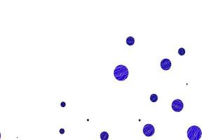 Light purple vector pattern with spheres.