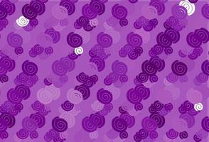 Light Purple vector background with abstract lines.