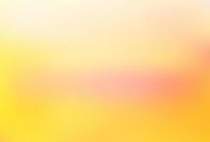 Light Yellow, Orange vector blurred shine abstract pattern.