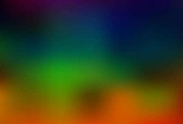 Dark Multicolor, Rainbow vector abstract bright template.
