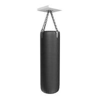 boxing bag on white background photo