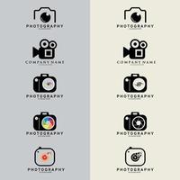 camera photography logo icon vector template. Minimalist Simple Modern Camera Photography.