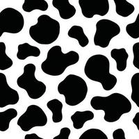 Cow seamless pattern. Cow print. Cow spots for fashion print design, web and cover. vector