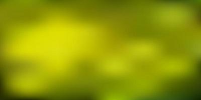 Light green, yellow vector gradient blur layout.