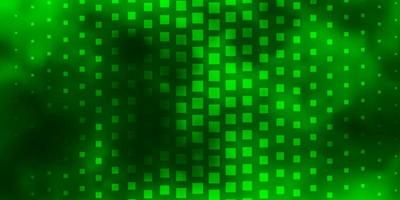 Light Green vector background with rectangles.