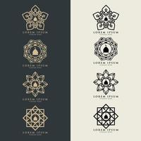 Mosque Logo. Mosque Icon Design Template vector