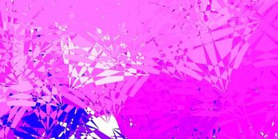 Light Purple, Pink vector backdrop with triangles, lines.