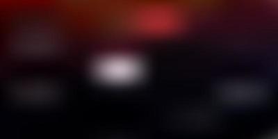 Dark blue, yellow vector gradient blur background.