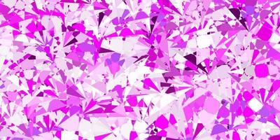 Light Purple, Pink vector backdrop with triangles, lines.