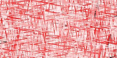 Dark Red vector background with straight lines.