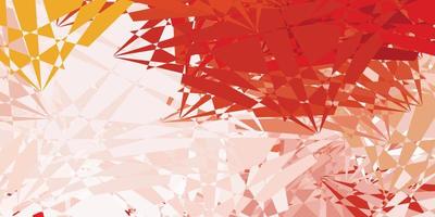 Light Red vector background with random forms.