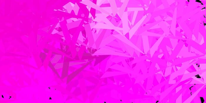 Light pink vector layout with triangle forms.