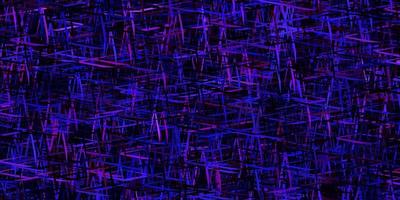 Dark Pink, Blue vector texture with colored lines.