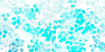 Light blue vector pattern with abstract shapes.