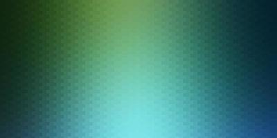 Light Blue, Green vector pattern in square style.