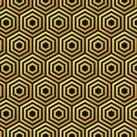 Hexagonal pattern honeycomb vector